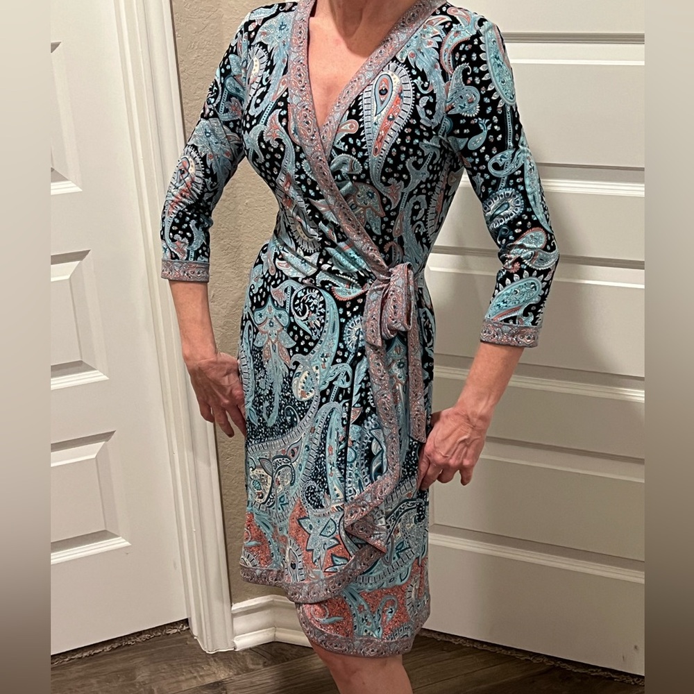 BCBG MaxAzria wrap dress